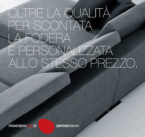 PROMOZIONE DIVANI LETTO RED